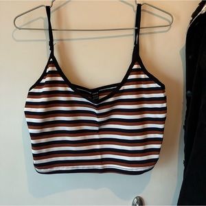 Cropped tank tops